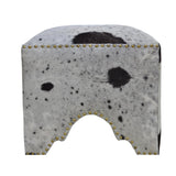 NNEDSZ HAND MADE HAND CRAFTED COW OTTOMAN