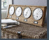 NNEDSZ World Timber Clock