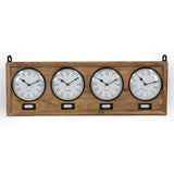 NNEDSZ World Timber Clock