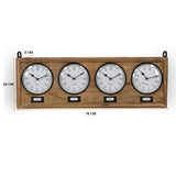 NNEDSZ World Timber Clock