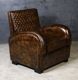 NNEDSZ ARMSTRONG HAND MADE LEATHER ARM CHAIR