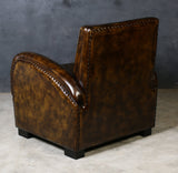 NNEDSZ ARMSTRONG HAND MADE LEATHER ARM CHAIR