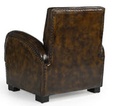 NNEDSZ ARMSTRONG HAND MADE LEATHER ARM CHAIR