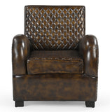 NNEDSZ ARMSTRONG HAND MADE LEATHER ARM CHAIR