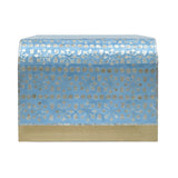 NNEDSZ MOTHER OF PEARL MEDITERRANEAN BREEZE LOW PROFILE COFFEE TABLE