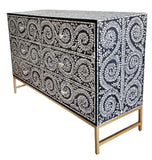 NNEDSZ MOTHER OF PEARL ENCHANTING VINE CHEST OF DRAWERS