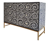 NNEDSZ MOTHER OF PEARL ENCHANTING VINE CHEST OF DRAWERS
