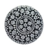 NNEDSZ MOTHER OF PEARL MONOCHROME SPLENDOUR SIDE TABLE