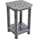 NNEDSZ MOTHER OF PEARL NOIR OPULENCE SIDE TABLE