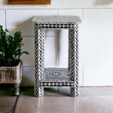 NNEDSZ MOTHER OF PEARL NOIR OPULENCE SIDE TABLE