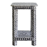 NNEDSZ MOTHER OF PEARL NOIR OPULENCE SIDE TABLE