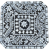 NNEDSZ MOTHER OF PEARL NOIR OPULENCE SIDE TABLE
