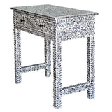 NNEDSZ MOTHER OF PEARL ESSENCE DESK/CONSOLE