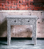 NNEDSZ MOTHER OF PEARL ESSENCE DESK/CONSOLE