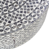 NNEDSZ DIAMOND MOTHER OF PEARL COFFEE TABLE BLACK