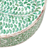 NNEDSZ AMELIA OVAL MOTHER OF PEARL COFFEE TABLE