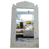 NNEDSZ MOTHER OF PEARL SERENE REFLECTION WALL MIRROR