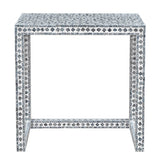 NNEDSZ CLAIRE SHELL INLAY NESTING TABLES