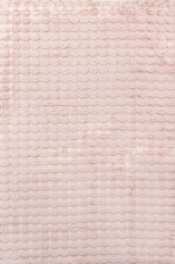 NNEDSZ Bubble Washable Rug - Blush 140X70Cm