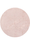 NNEDSZ Bubble Washable Rug - Blush 150X150Cm