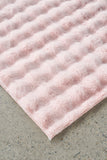 NNEDSZ Bubble Washable Rug - Blush 160X100Cm