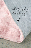 NNEDSZ Bubble Washable Rug - Blush 220X150Cm