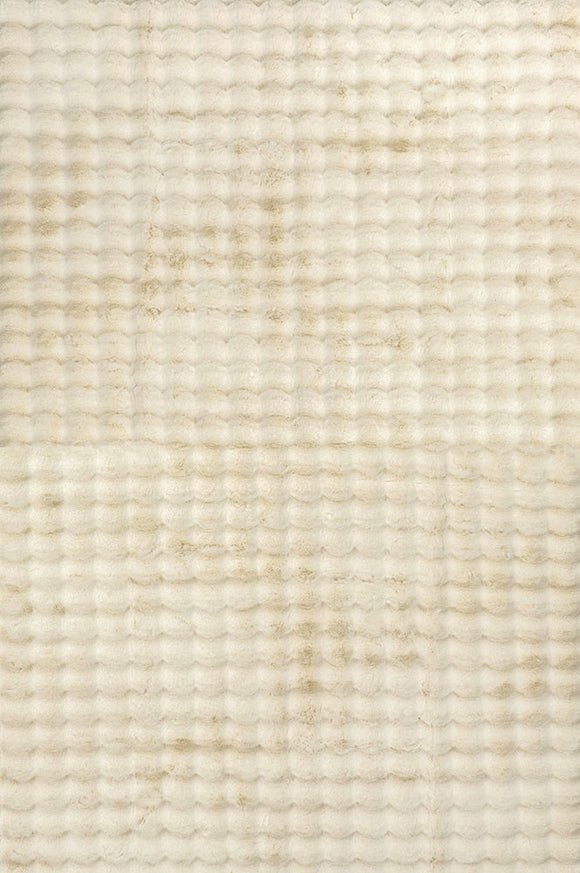 NNEDSZ Bubble Washable Rug - Natural 140X70Cm