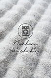 NNEDSZ Bubble Washable Rug - Silver 150X150Cm