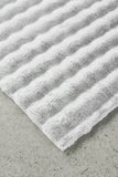 NNEDSZ Bubble Washable Rug - Silver 270X180Cm