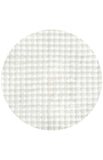 NNEDSZ Bubble Washable Rug - White 100X100Cm