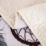 NNEDSZ Radiant dreamcatcher white cultural 3 Pc Bedspread & Pillow Cover Set