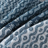 NNEDSZ Classic Hydrangea Soft Quilted 3 Pc Bedspread & Pillow Cover Set