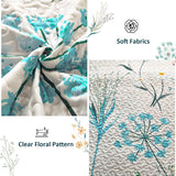 NNEDSZ Soft floaral Orchid Dream 3 Pc Bedspread & Pillow Cover Set