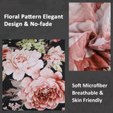 NNEDSZ Botanical Evergreen Floral Cozy 3 Pc Bedspread & Pillow Cover Set