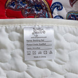 NNEDSZ Rusty Boho floral Chic 3 Pc Bedspread & Pillow Cover Set