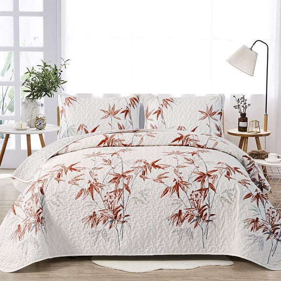 NNEDSZ Sun-Kissed Daisy Dreamy Soft 3 Pc Bedspread & Pillow Cover Set
