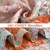 NNEDSZ Delicate Lace Blossom Soft 3 Pc Bedspread & Pillow Cover Set