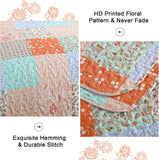 NNEDSZ Delicate Lace Blossom Soft 3 Pc Bedspread & Pillow Cover Set