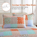 NNEDSZ Delicate Lace Blossom Soft 3 Pc Bedspread & Pillow Cover Set