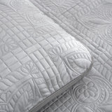 NNEDSZ Plain Grey Choc urban 3 Pc Bedspread & Pillow Cover Set