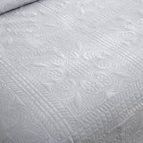 NNEDSZ Plain Grey Choc urban 3 Pc Bedspread & Pillow Cover Set