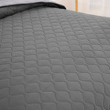 NNEDSZ Plain Soft 3 Pc Bedspread & Pillow Cover Set