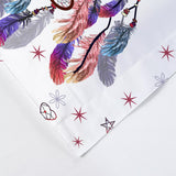 NNEDSZ Dream catcher Printed Duvet Cover Set with Matching Pillowcases - white-King single