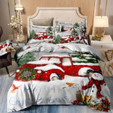 NNEDSZ Elegant Touch Solid Color Duvet Cover Set - Easy Care-King