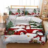 NNEDSZ Elegant Touch Solid Color Duvet Cover Set - Easy Care-Queen