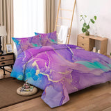 NNEDSZ Modern Stripes Duvet Cover Set - Wrinkle-Resistant Material-King