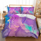 NNEDSZ Modern Stripes Duvet Cover Set - Wrinkle-Resistant Material-Queen