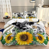 NNEDSZ Luxury Feel Satin Duvet Cover Set - Smooth & Breathable-King