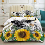 NNEDSZ Luxury Feel Satin Duvet Cover Set - Smooth & Breathable-Queen
