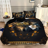 NNEDSZ Nature-Inspired Floral Duvet Cover Set - Hypoallergenic Fabric-King